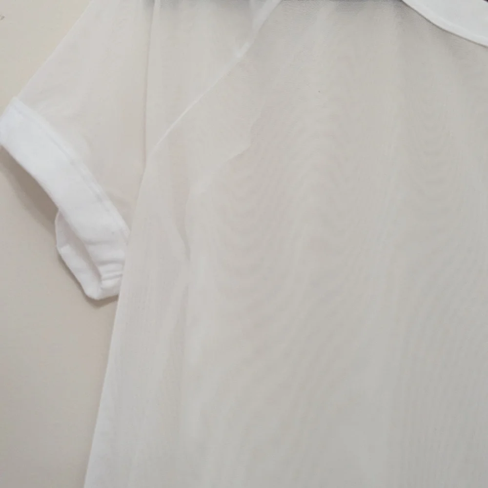 PINK Victoria's Secret White Sheer Women's Top - Picture 3 of 4